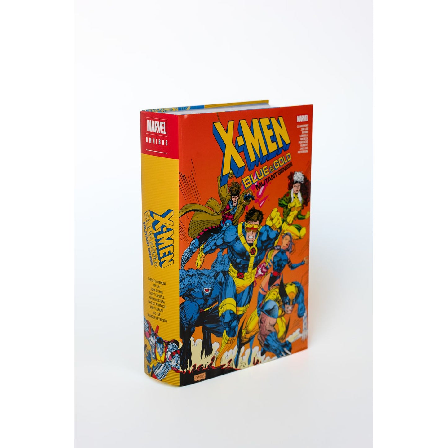 X-MEN: BLUE & GOLD — MUTANT GENESIS OMNIBUS HC JIM LEE SHATTERSHOT COVER