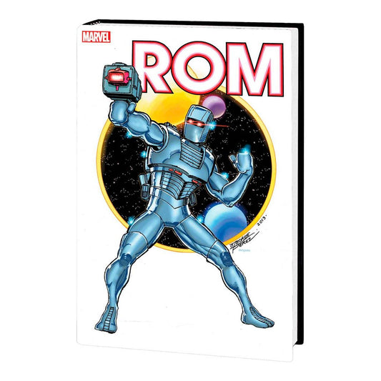ROM: THE ORIGINAL MARVEL YEARS OMNIBUS VOL. 1 GEORGE PEREZ COVER [DM ONLY]