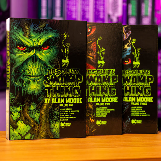 Absolute Swamp Thing by Alan Moore Complete Hardcover Bundle Vol. 1–3