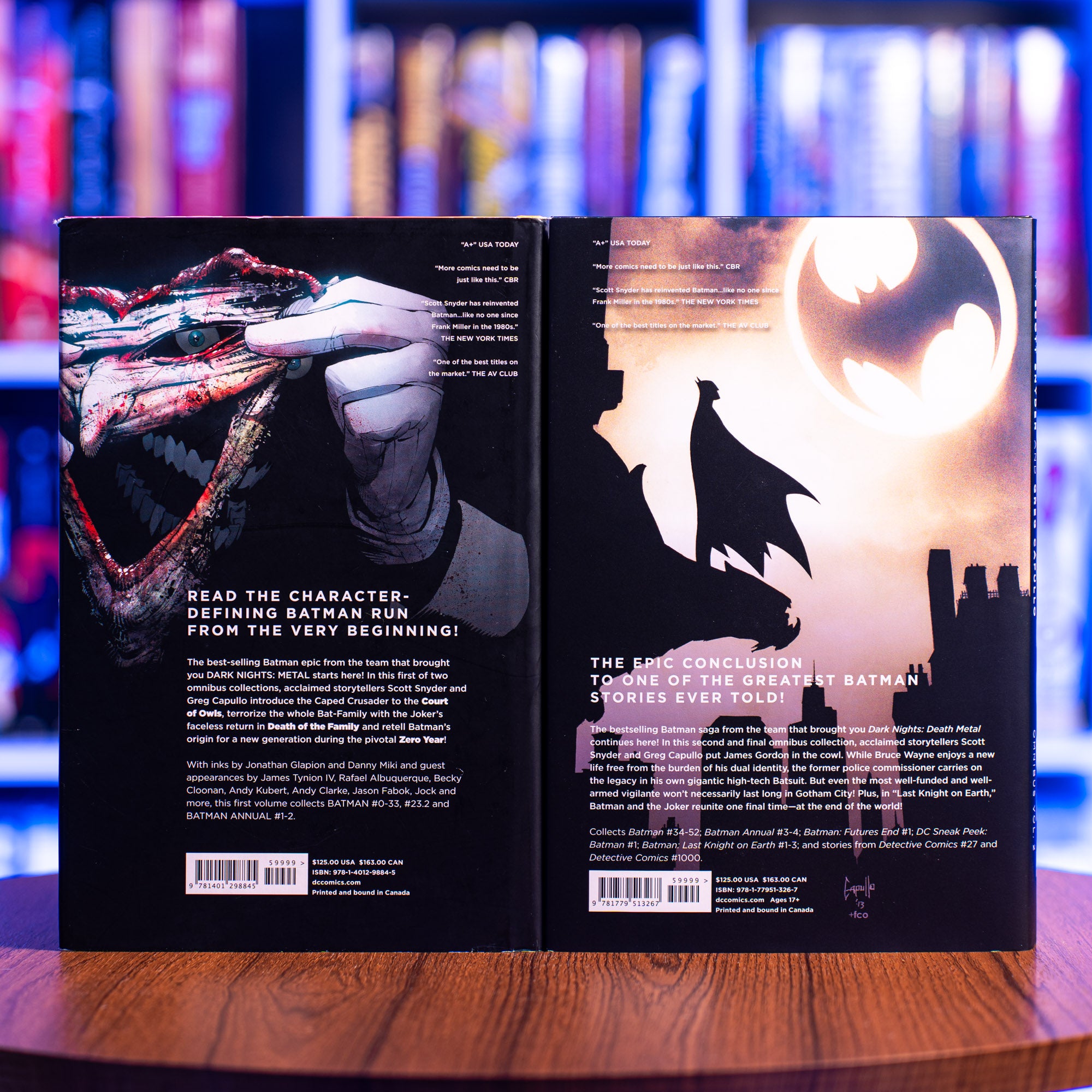 Batman by Scott Snyder & Greg Capullo Omnibus Vol. 1 & 2 – The Batman by Scott Snyder & Greg Capullo Omnibus Vol. 1 & 2 – The