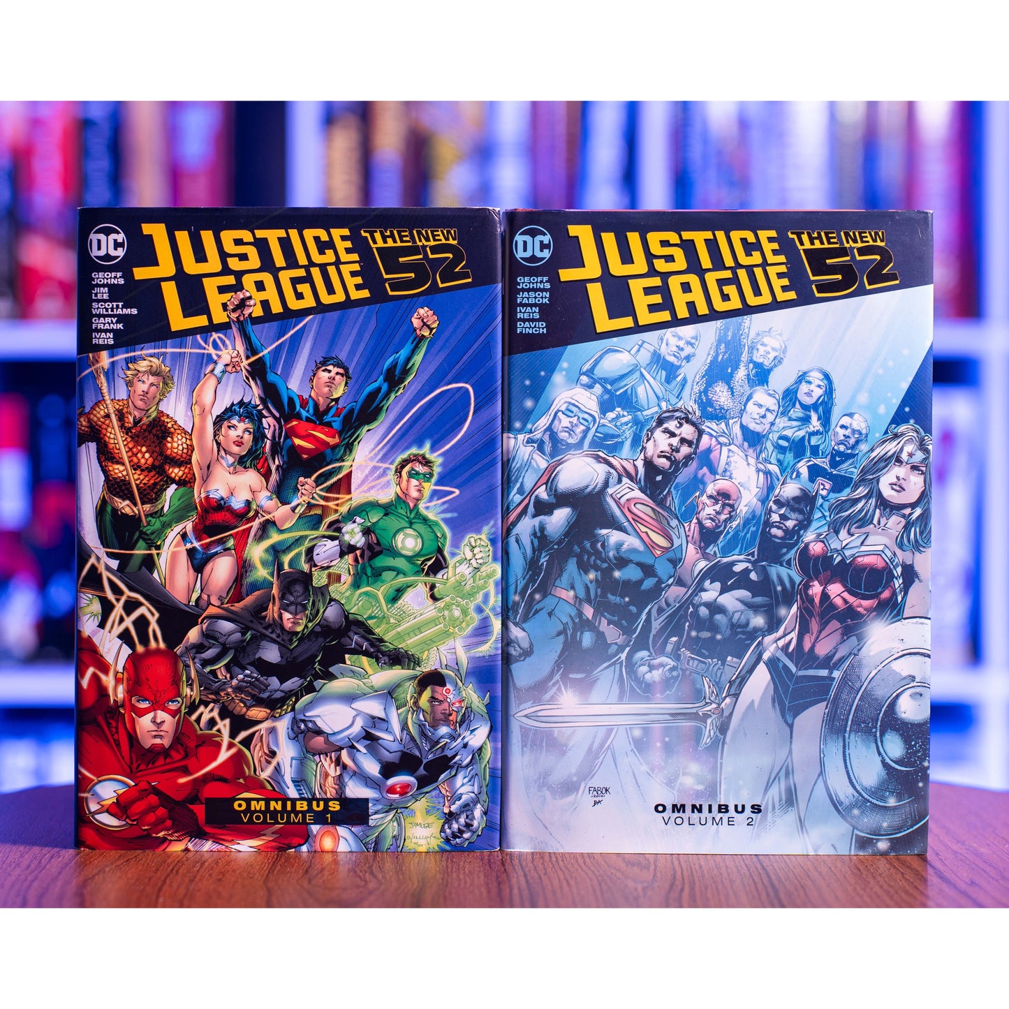 Justice League: The New 52 Omnibus Vol. 1 and 2 Bundle by Geoff John's