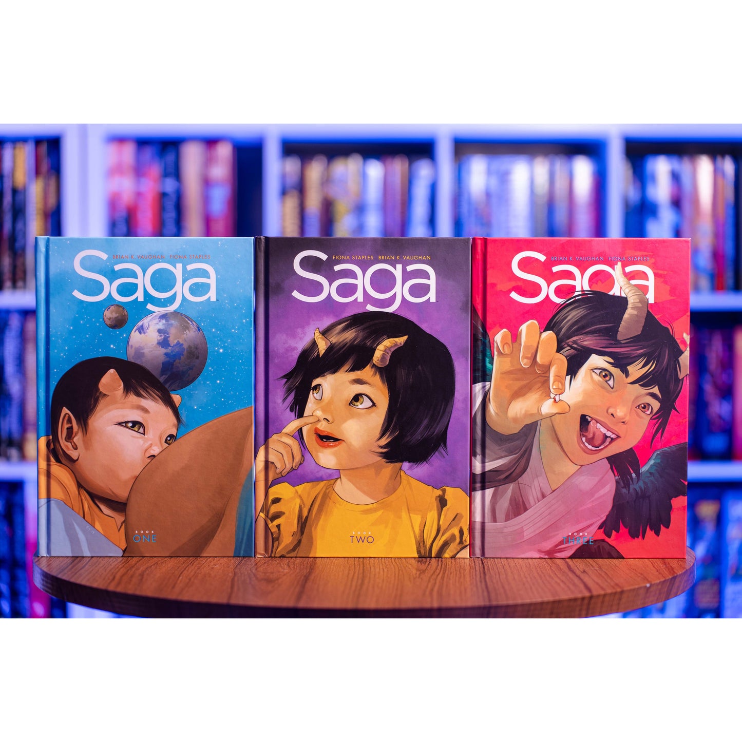 SAGA Deluxe Hardcover Vol. 1–3 Bundle – The Complete Space Epic So Far