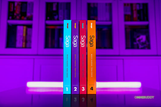 SAGA Deluxe Hardcover Vol. 1–4 Bundle – The Complete Space Epic So Far