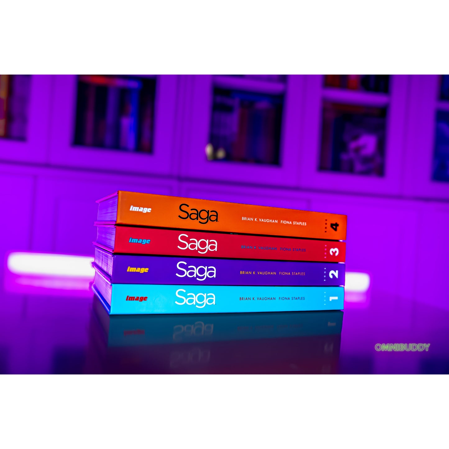 SAGA Deluxe Hardcover Vol. 1–4 Bundle – The Complete Space Epic So Far