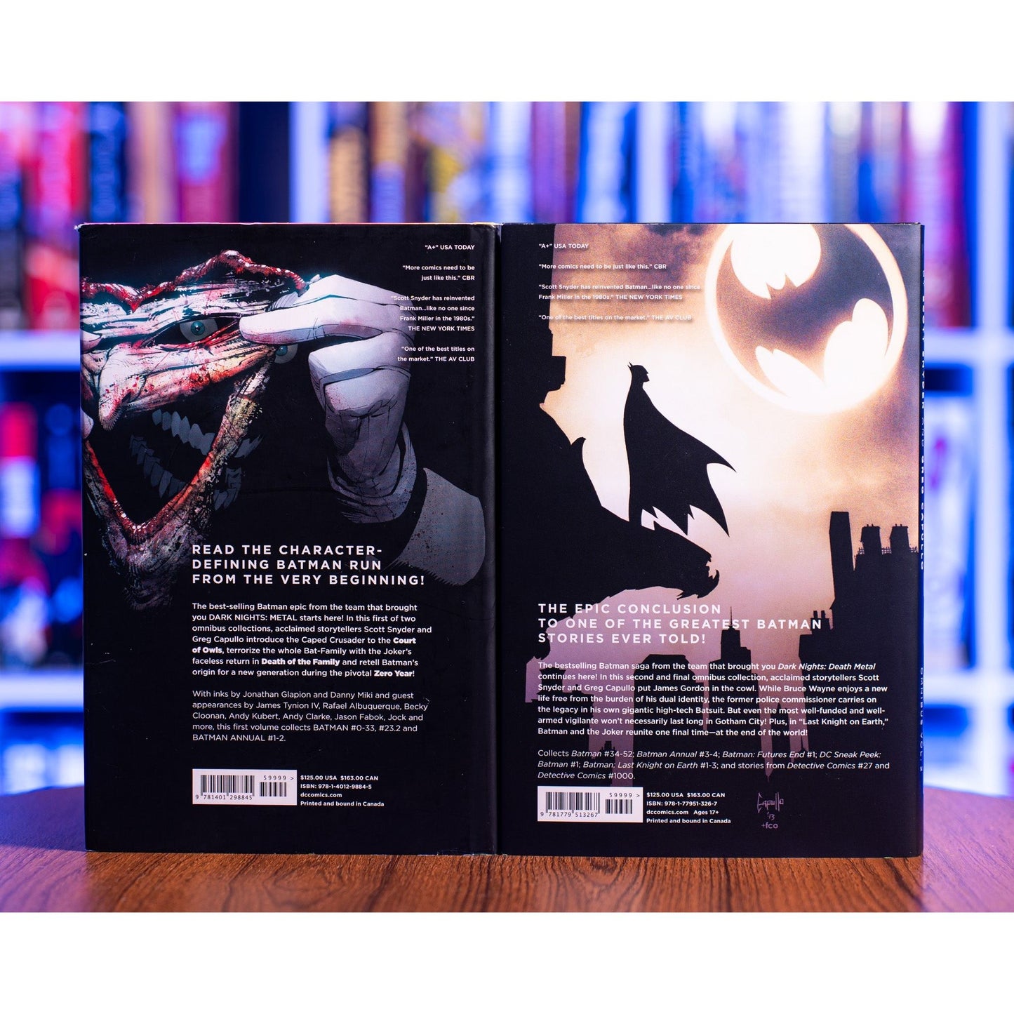 Batman by Scott Snyder & Greg Capullo Omnibus Vol. 1 & 2 – The Full New 52 Era