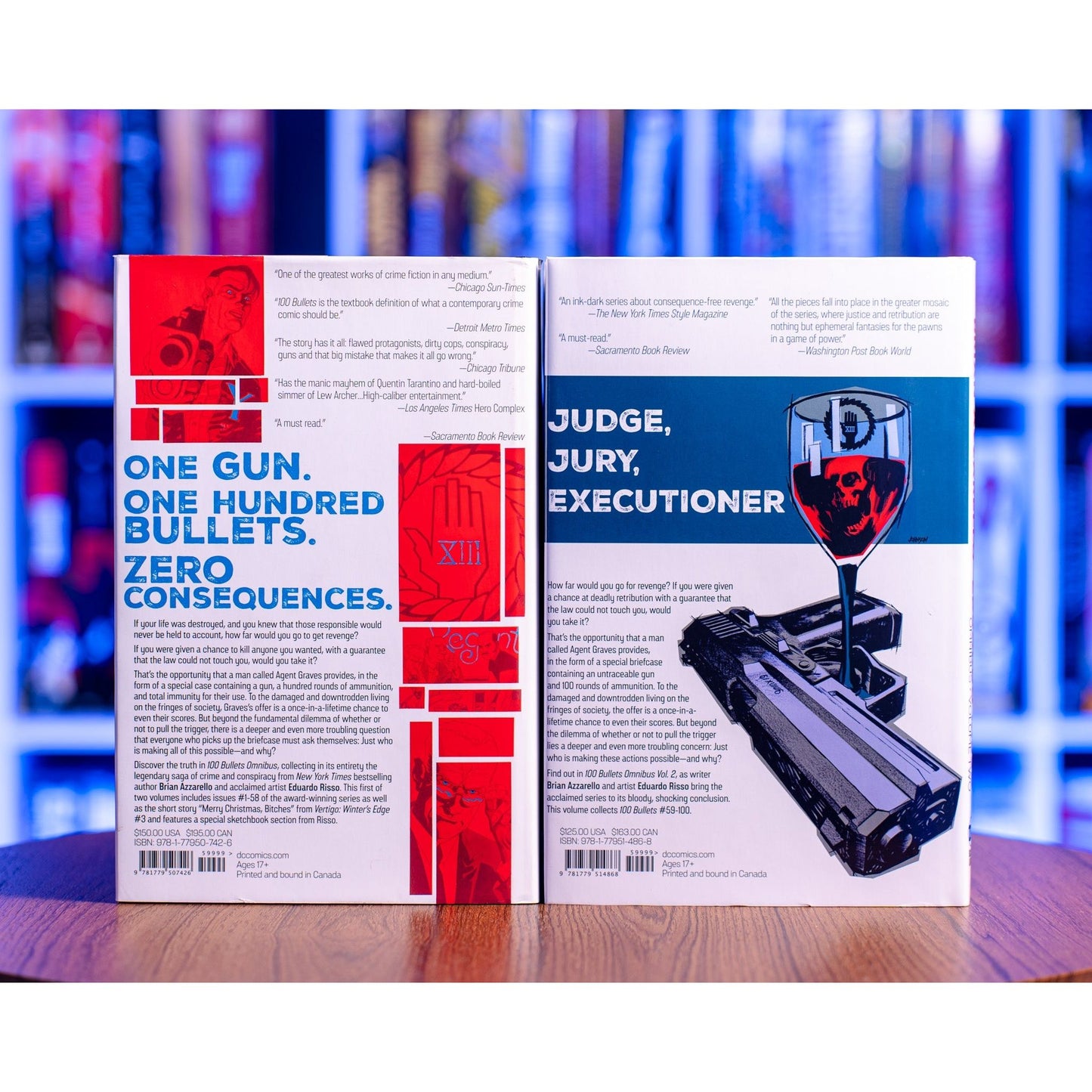 100 Bullets Omnibus BUNDLE Vol. 1 & 2