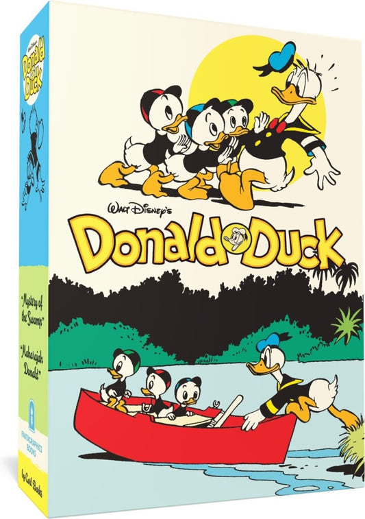 Walt Disney's Donald Duck Gift Box Set: Mystery of the Swamp & Maharajah Donald Vols. 03 & 04 HC - On Sale Date: November 18, 2026