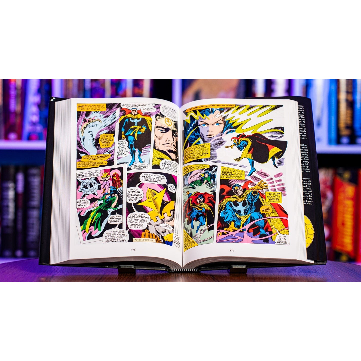 DOCTOR STRANGE: MASTER OF THE MYSTIC ARTS OMNIBUS VOL. 1 FRANK BRUNNER FIRST ISS UE COVER [DM ONLY]