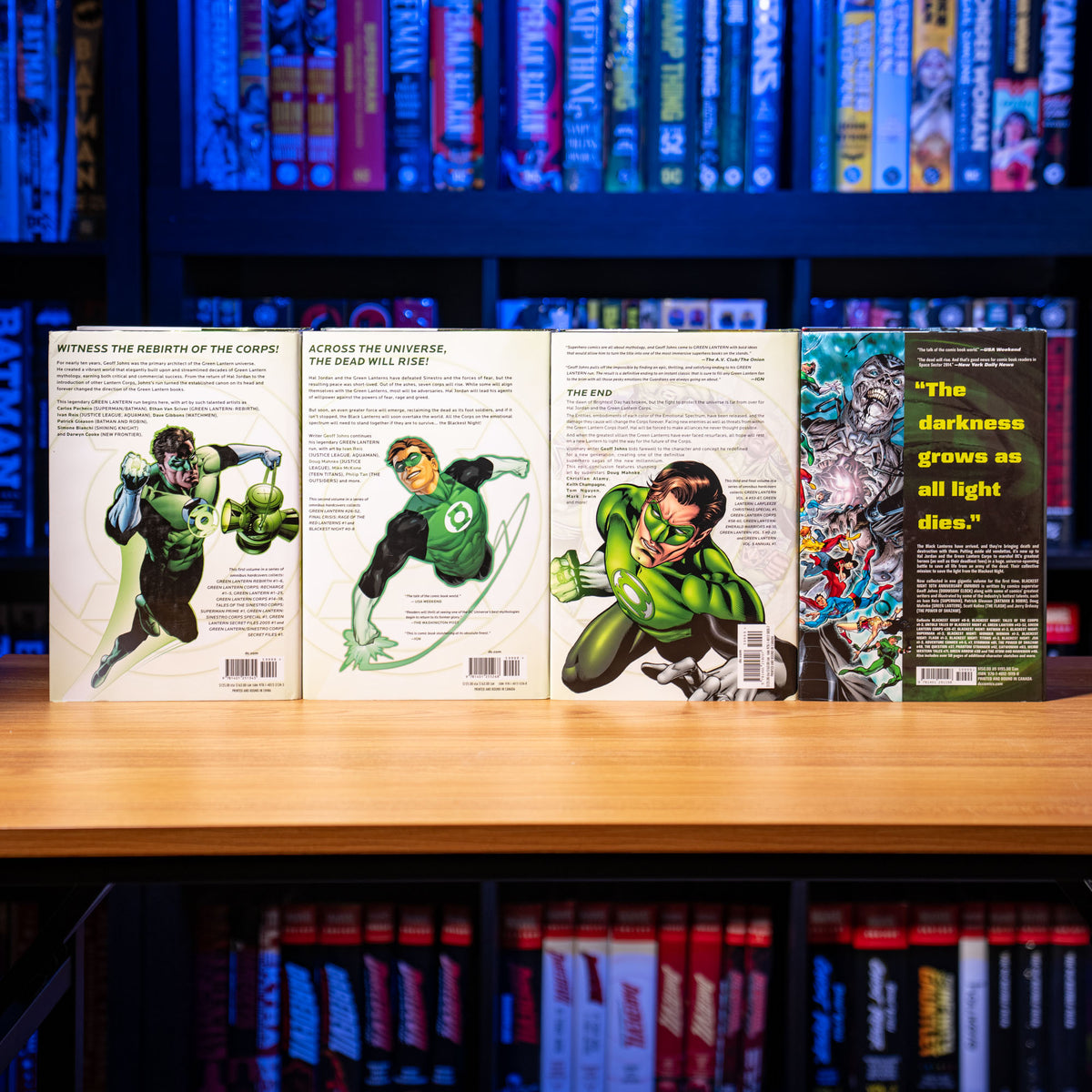 Green Lantern by Geoff Johns + Blackest Night Omnibus Bundle