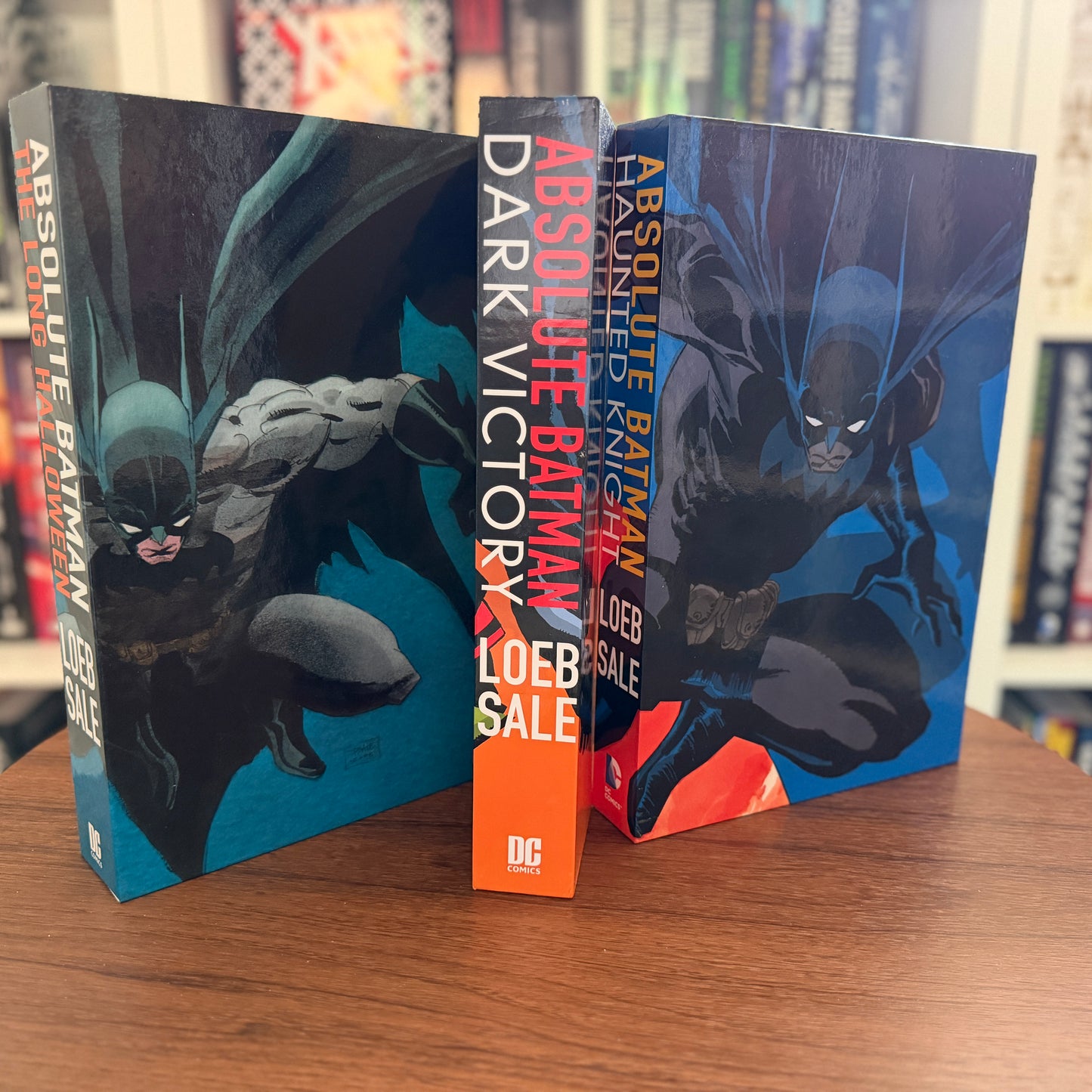 Absolute Batman Jeph Loeb & Tim Sale Pre-Order Bundle (Long Halloween, Dark Victory, Haunted Knight in Slipcase – Ships Together on Release)