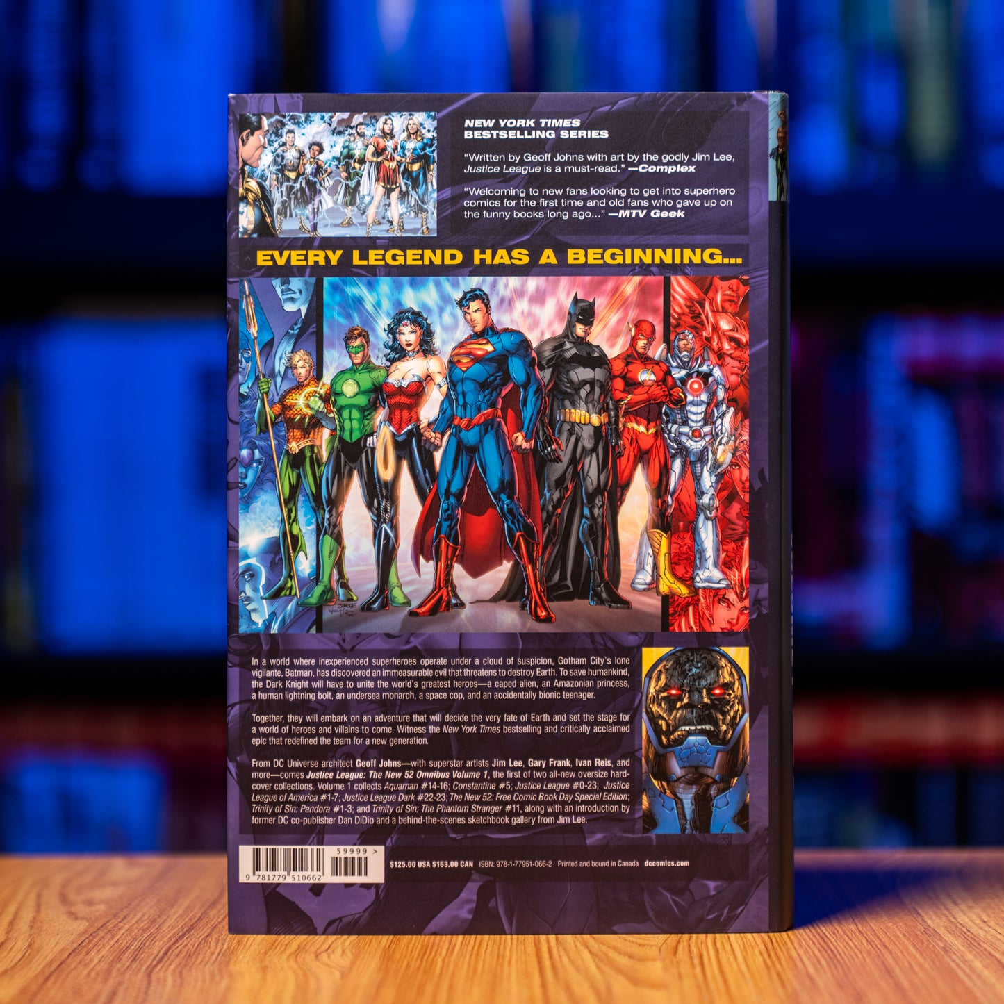 JUSTICE LEAGUE THE NEW 52 OMNIBUS VOL 1 HC