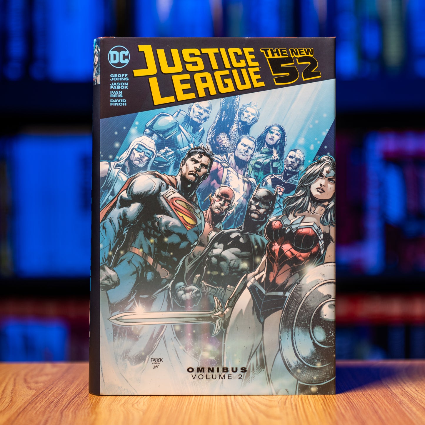 JUSTICE LEAGUE THE NEW 52 OMNIBUS HC VOL 02