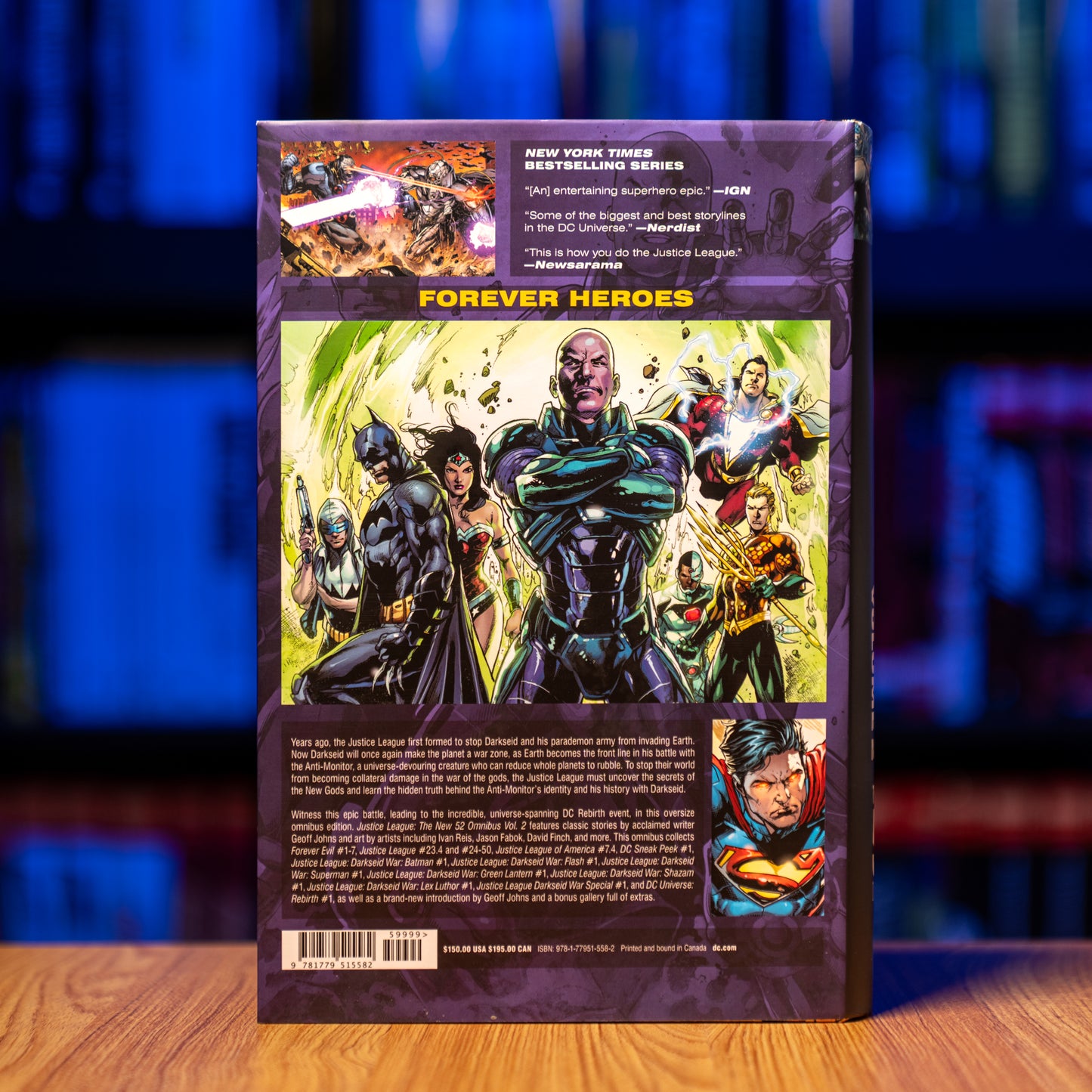 JUSTICE LEAGUE THE NEW 52 OMNIBUS HC VOL 02