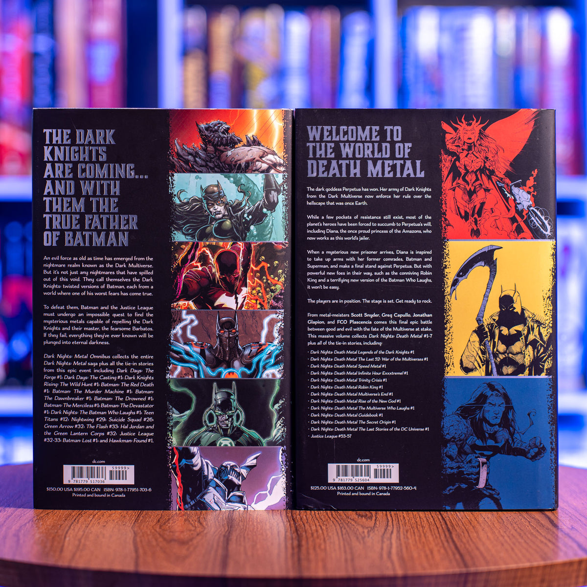 Dark Nights: Metal & Death Metal Omnibus Set – The Full Heavy Metal Multiverse Saga