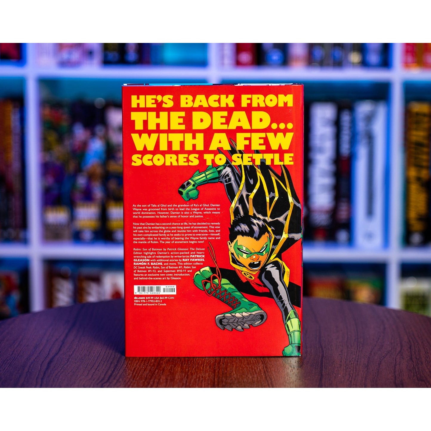 ROBIN: SON OF BATMAN BY PATRICK GLEASON: THE DELUXE EDITION HC