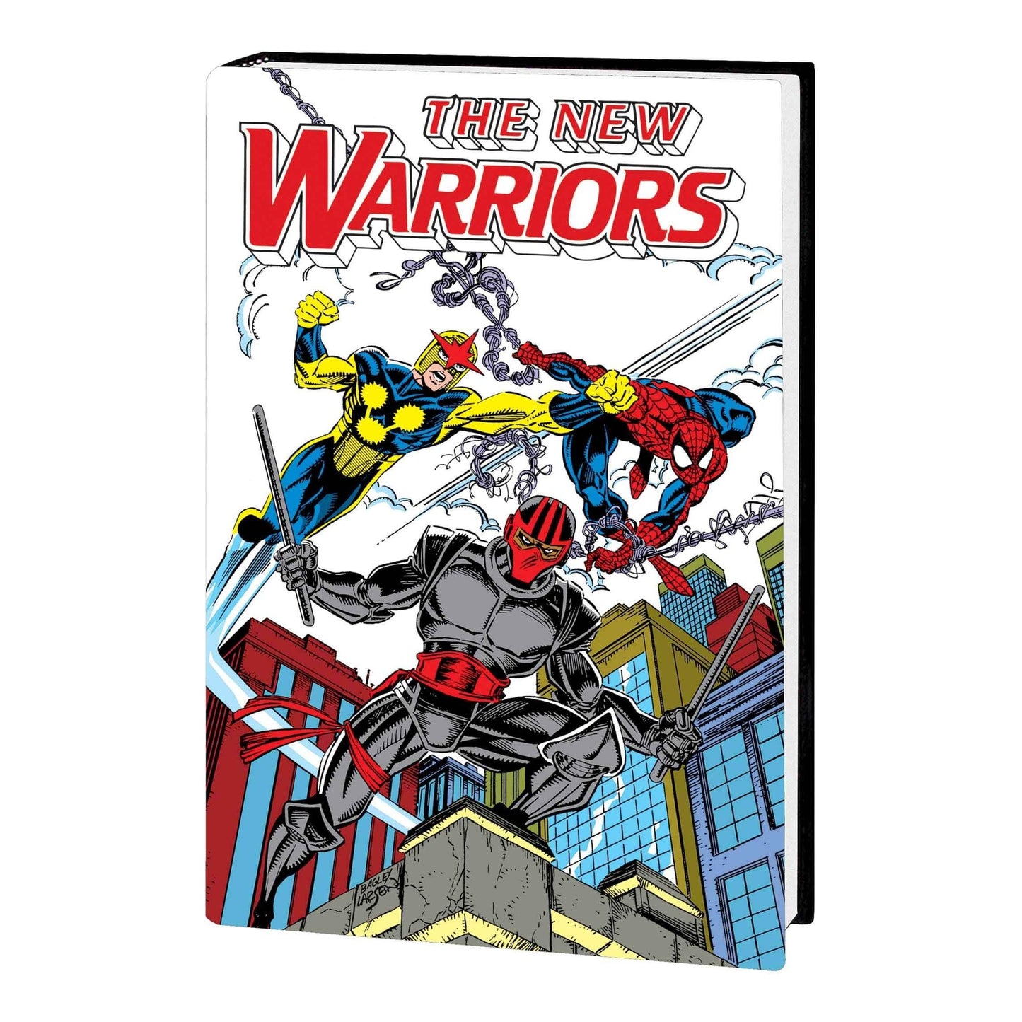 NEW WARRIORS NOVA & NIGHT THRASHER OMNIBUS HC BAGLEY (DM