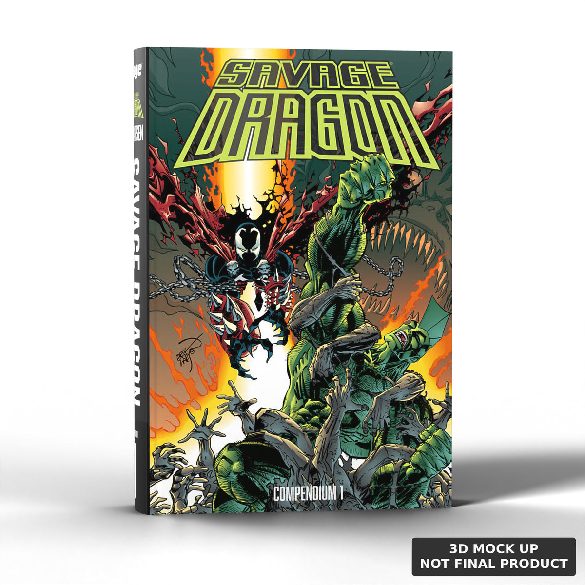 Savage Dragon Compendium Hardcover – Panel Bound Exclusive Cover – Limited to 500 Copies