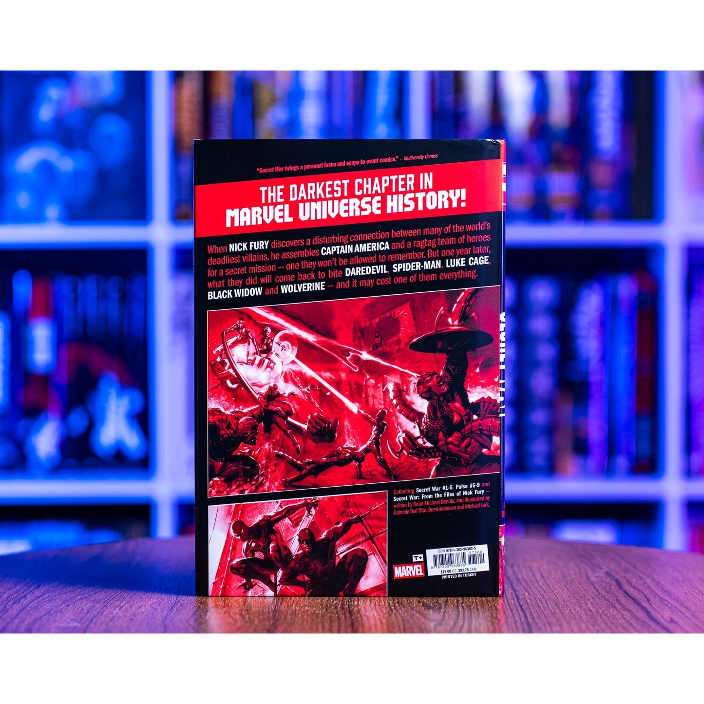 SECRET WAR BY BRIAN MICHAEL BENDIS OMNIBUS GABRIELE DELL'OTTO SECRET WAR COSTUME S COVER [DM ONLY]