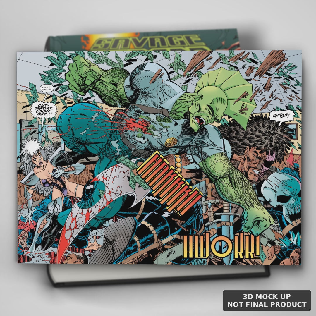 Savage Dragon Compendium Hardcover – Panel Bound Exclusive Cover – Limited to 500 Copies