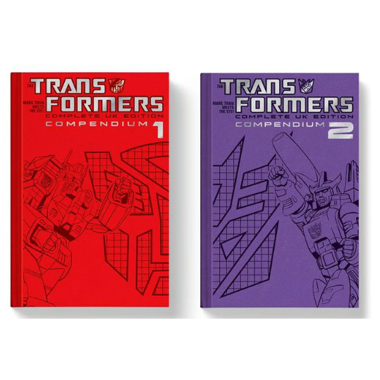 THE TRANSFORMERS UK Compendiums Vol. 1 & Vol. 2 KICKSTARTER EXCLUSIVE NO STRETCH GOALS
