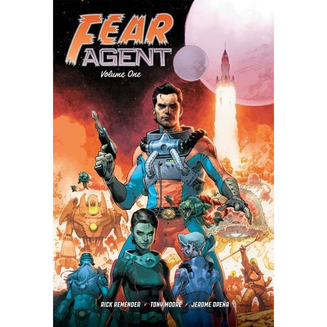 FEAR AGENT 20TH ANNIVERSARY DELUXE EDITION HC VOL 01 CVR B OPENA VAR