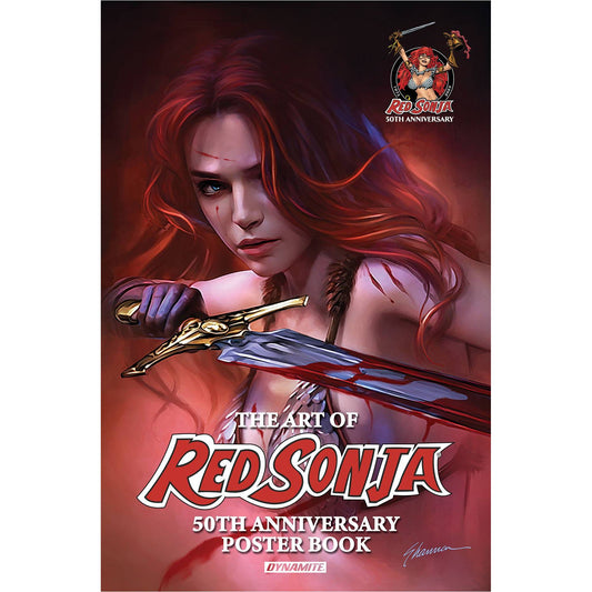 RED SONJA 50TH ANN POSTER BOOK SC