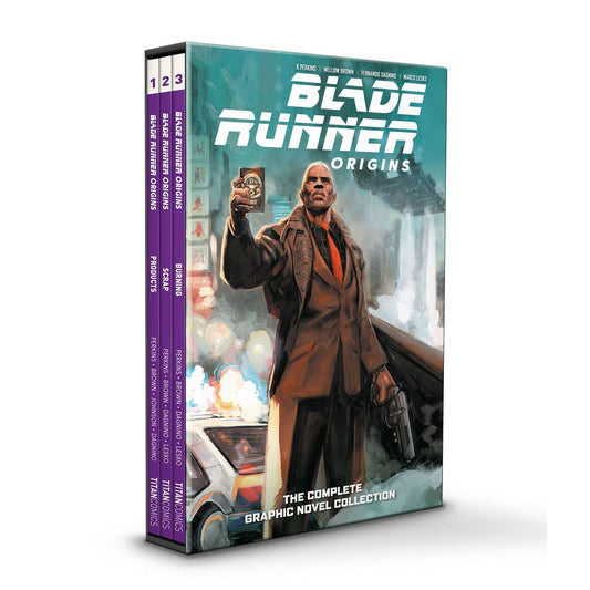 BLADE RUNNER ORIGINS 1-3 BOXED SET (MR) In Shops: Sep 06, 2023
