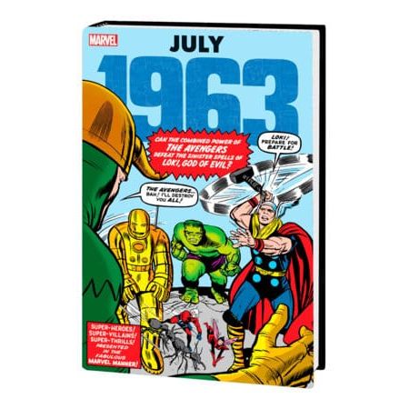 MARVEL: JULY 1963 OMNIBUS KIRBY AVENGERS COVER [DM ONLY]