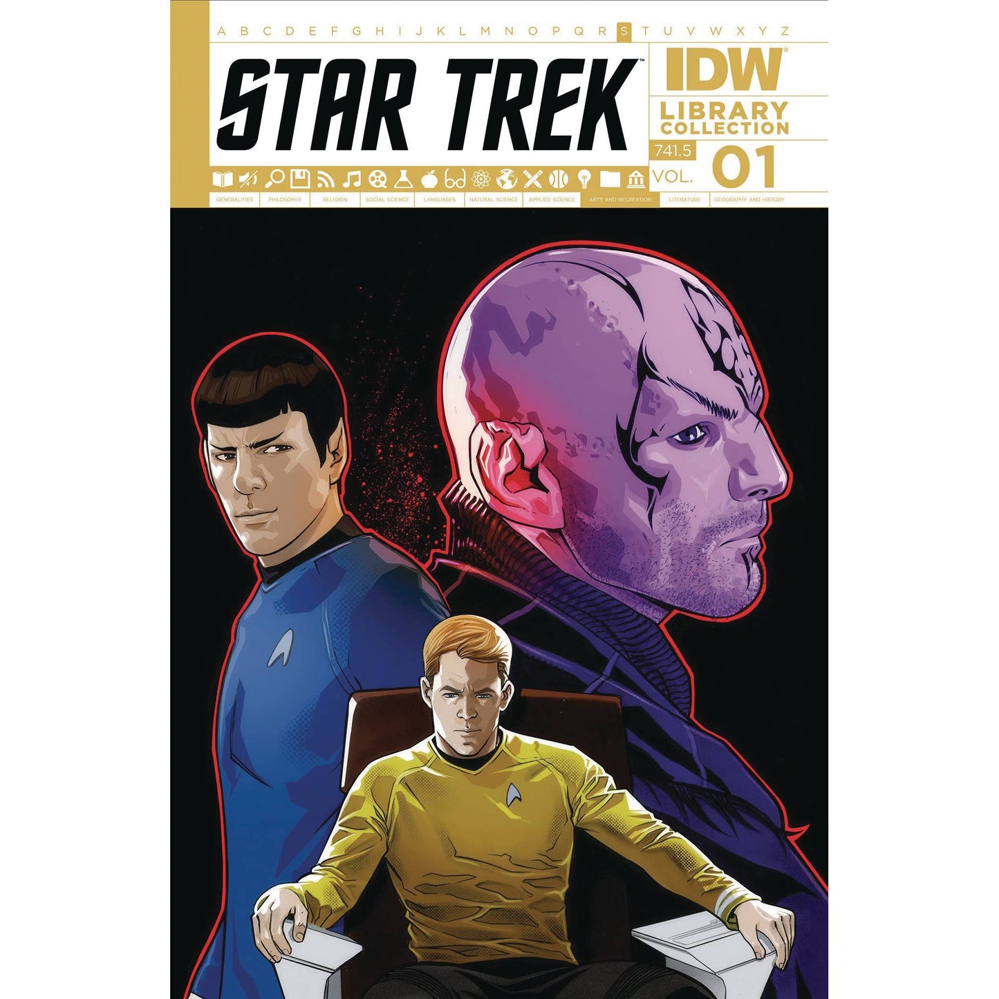 STAR TREK LIBRARY COLLECTION TP VOL 01 In Shops: Jun 14, 2023