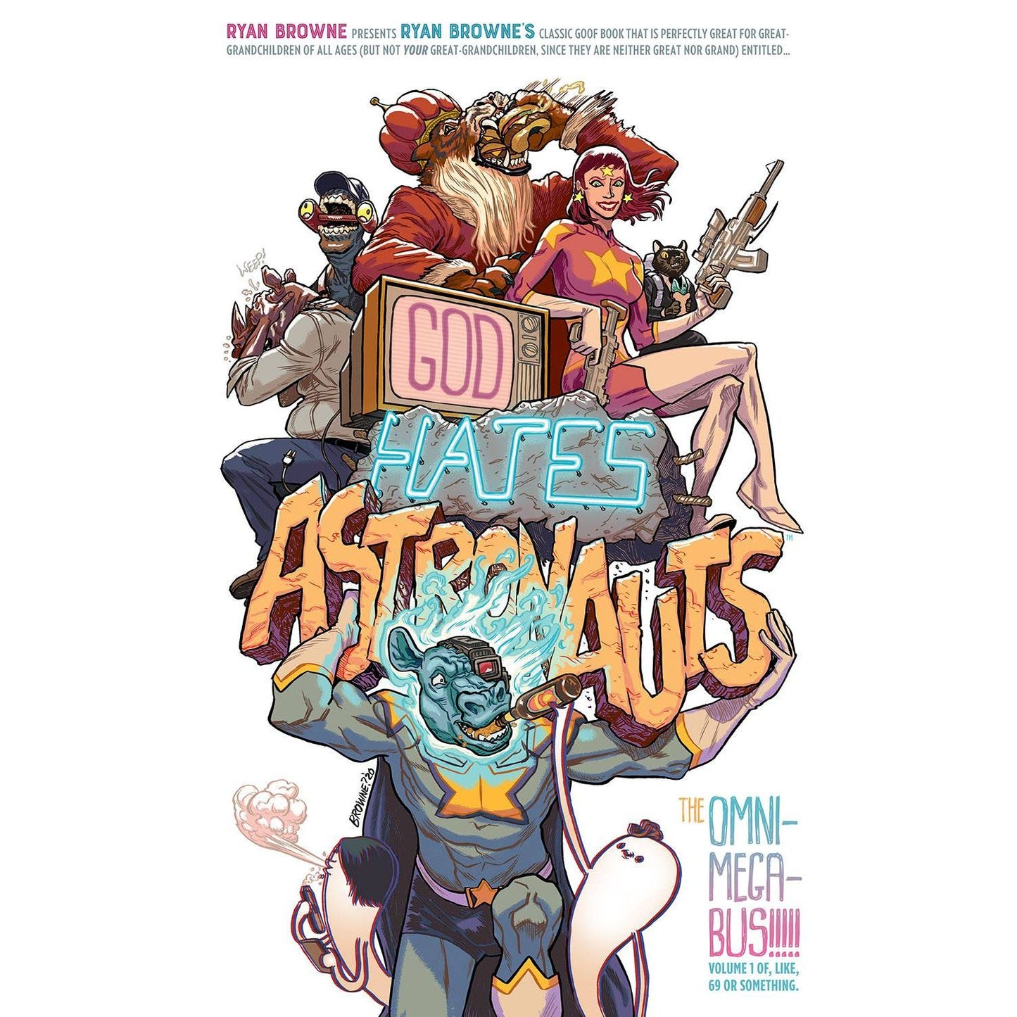 GOD HATES ASTRONAUTS OMNIMEGABUS TP In Shops: Nov 16, 2022