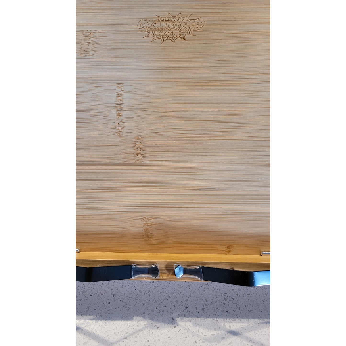 OPB Branded Large Bamboo Book Stand - 13.25 x 9.25