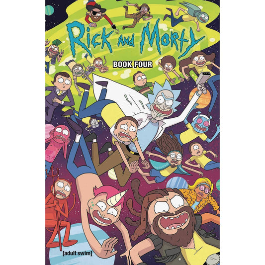 RICK AND MORTY HC BOOK 04 DLX ED