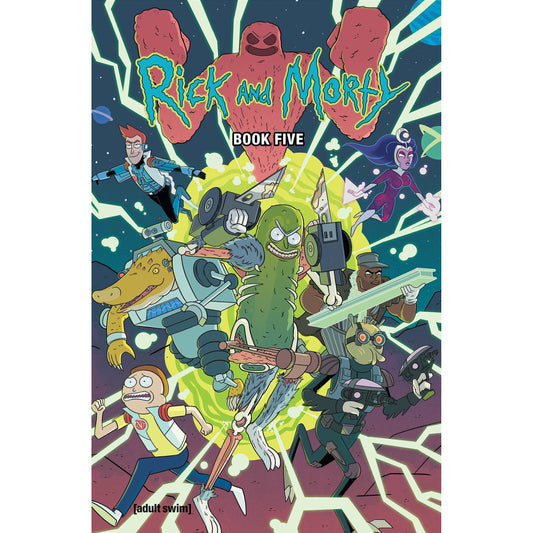 RICK AND MORTY HC BOOK 05 DLX ED