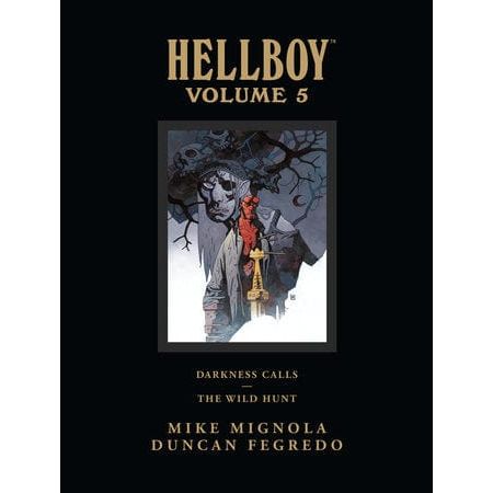 HELLBOY LIBRARY HC VOL 05 DARKNESS CALLS WILD HUNT