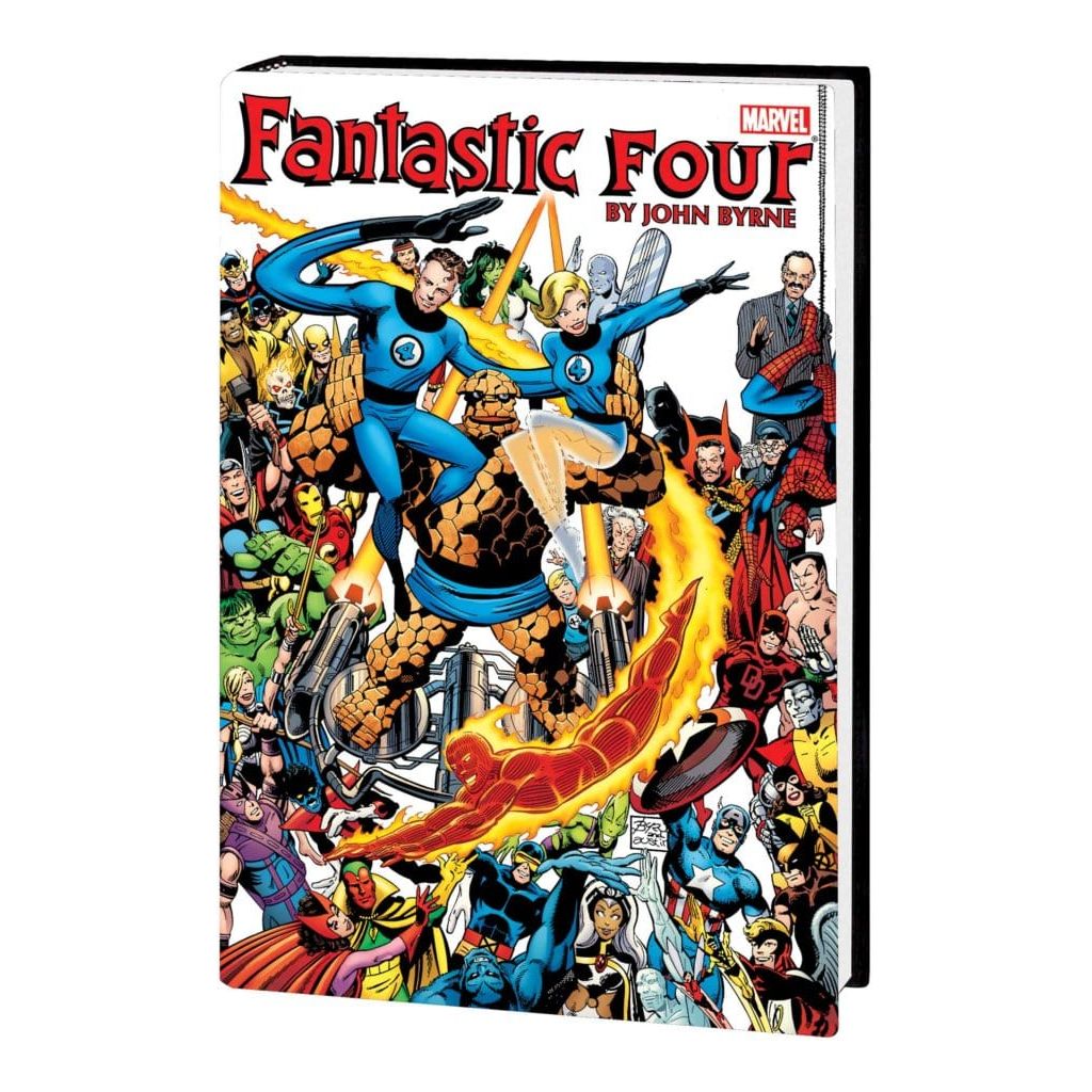 FANTASTIC FOUR BY JOHN BYRNE OMNIBUS VOL. 1 HC BYRNE ANNIVERSARY COVER [NEW PRINTING]