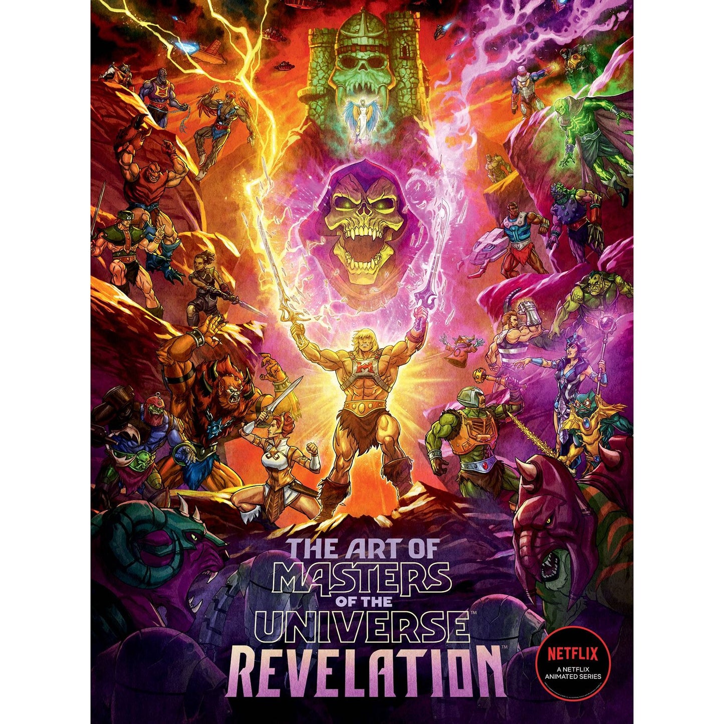 ART OF MASTERS OF THE UNIVERSE REVELATION HC