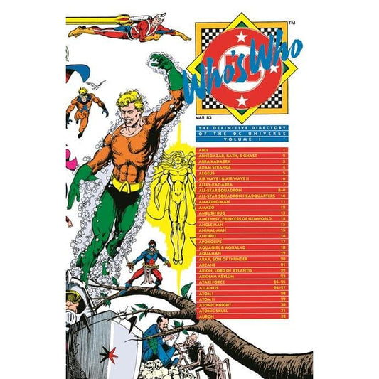 WHOS WHO OMNIBUS VOL 01 HC